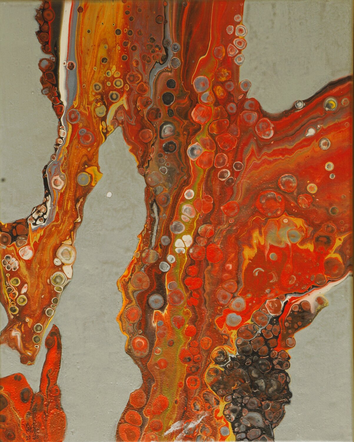 irgendwo - somewhere 5 Waltraud Hubinger Original painting for sale