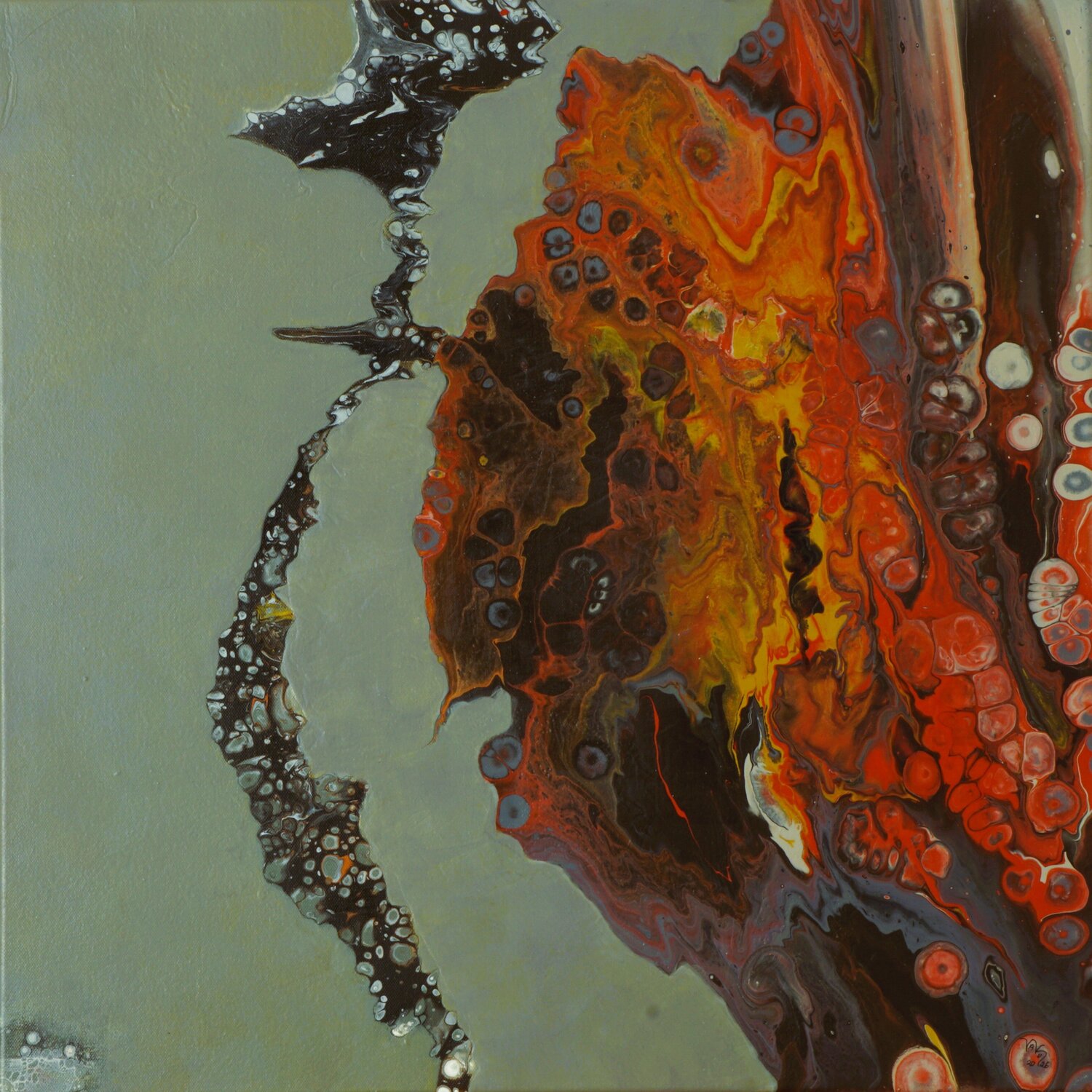irgendwo - somewhere 3 Waltraud Hubinger Original painting for sale