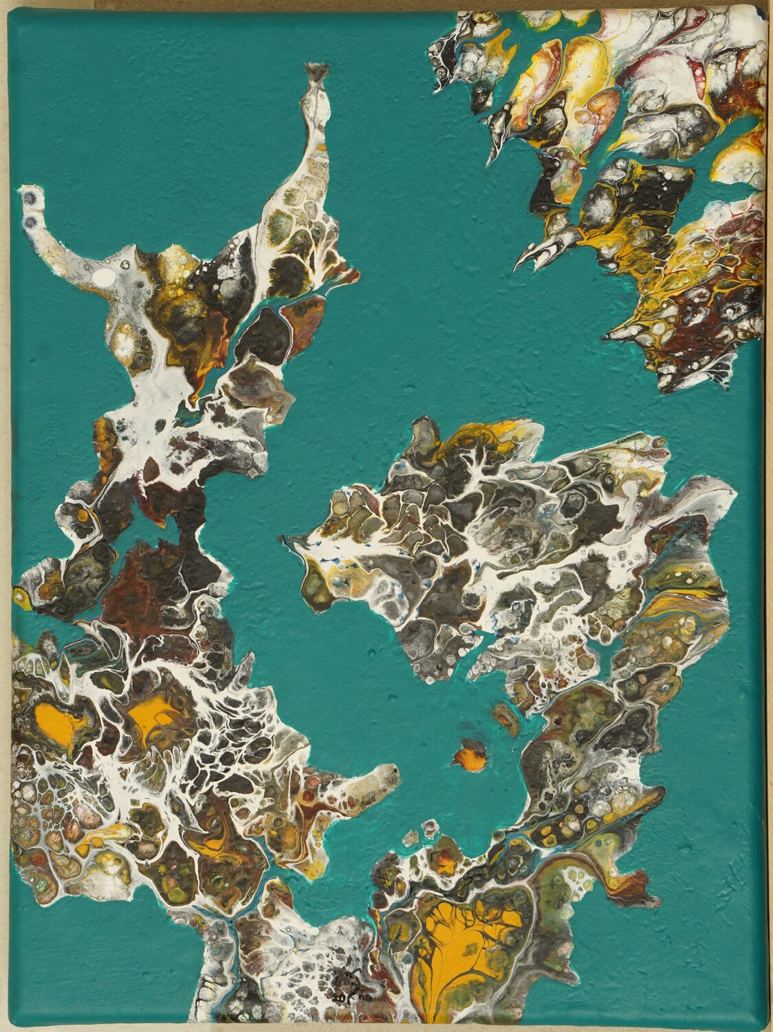 vernetzt 1 Waltraud Hubinger Original painting for sale
