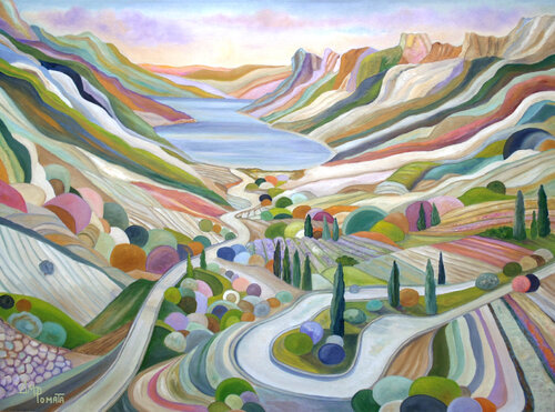 Treasure The Quiet by Angeles M. Pomata, Painting for Sale on Select