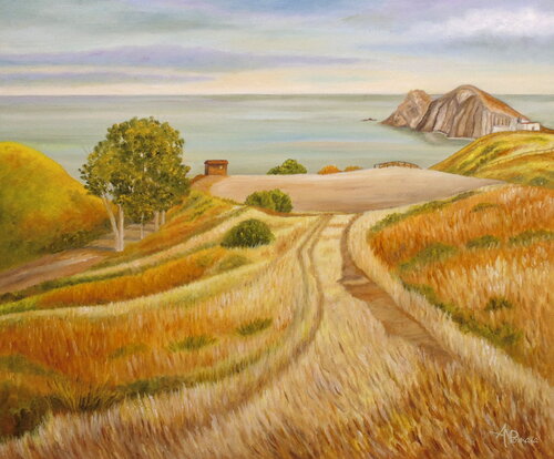 Wherever You May Be by Angeles M. Pomata, Painting for Sale on Select