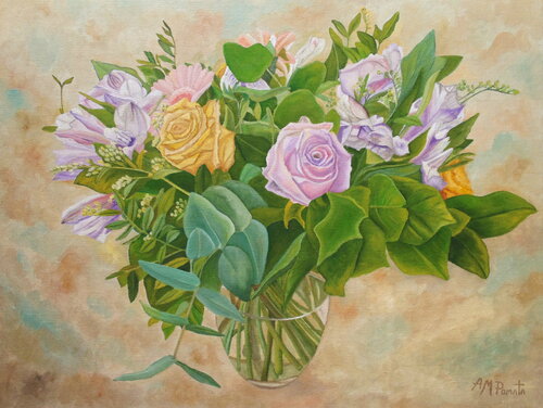 Love And Respect by Angeles M. Pomata, Painting for Sale on Select
