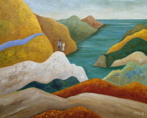Way Out Of The Doubt by Angeles M. Pomata, Painting for Sale on Select
