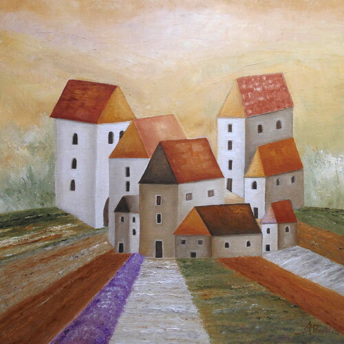 True Grit by Angeles M. Pomata, Painting for Sale on Select