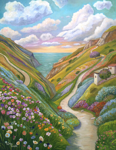 Rush Of Spring by Angeles M. Pomata, Painting for Sale on Select