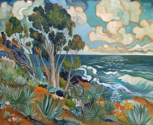 Memories Of Summer by Angeles M. Pomata, Painting for Sale on Select