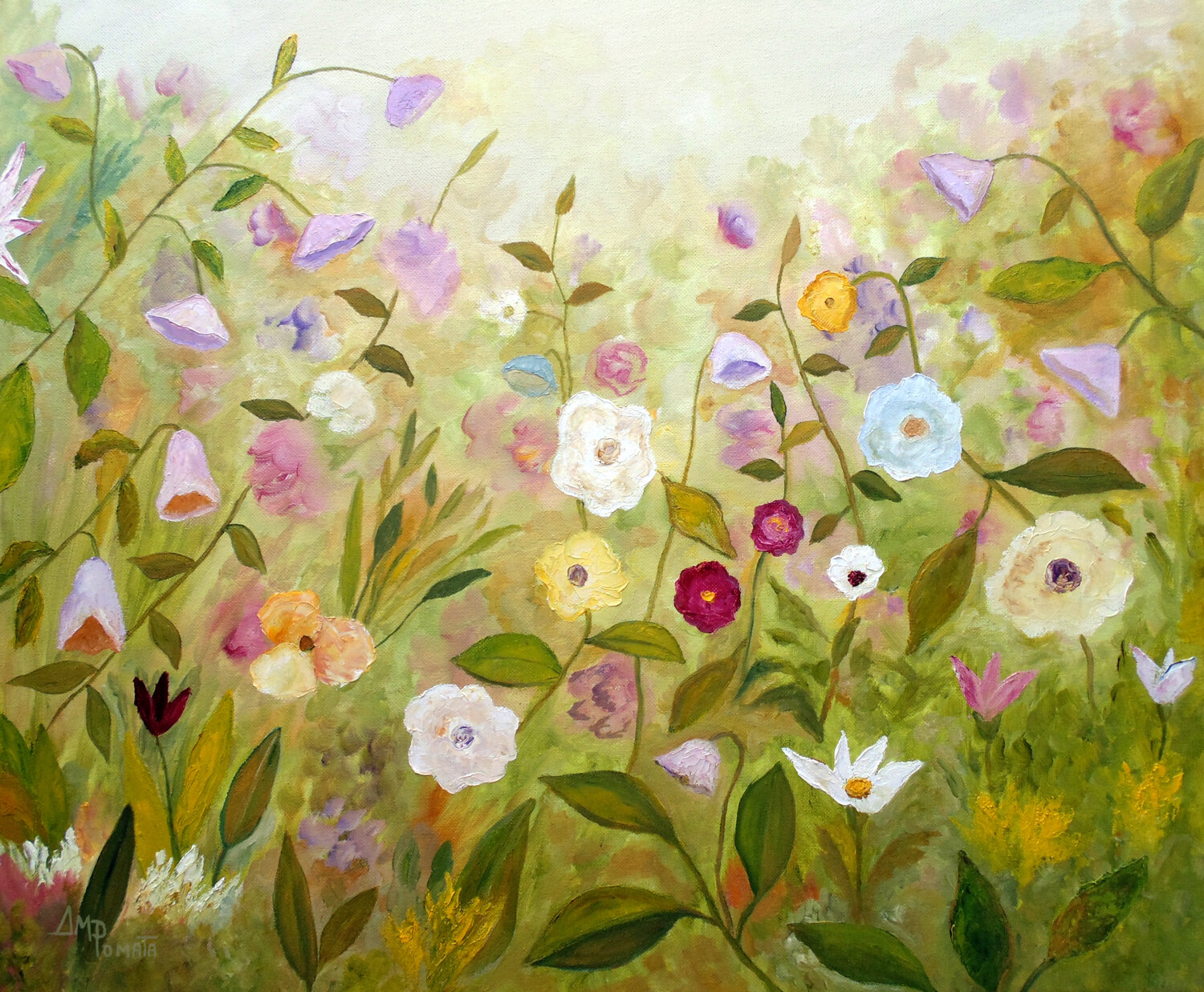 Sweet Renewal Angeles M. Pomata Original painting for sale