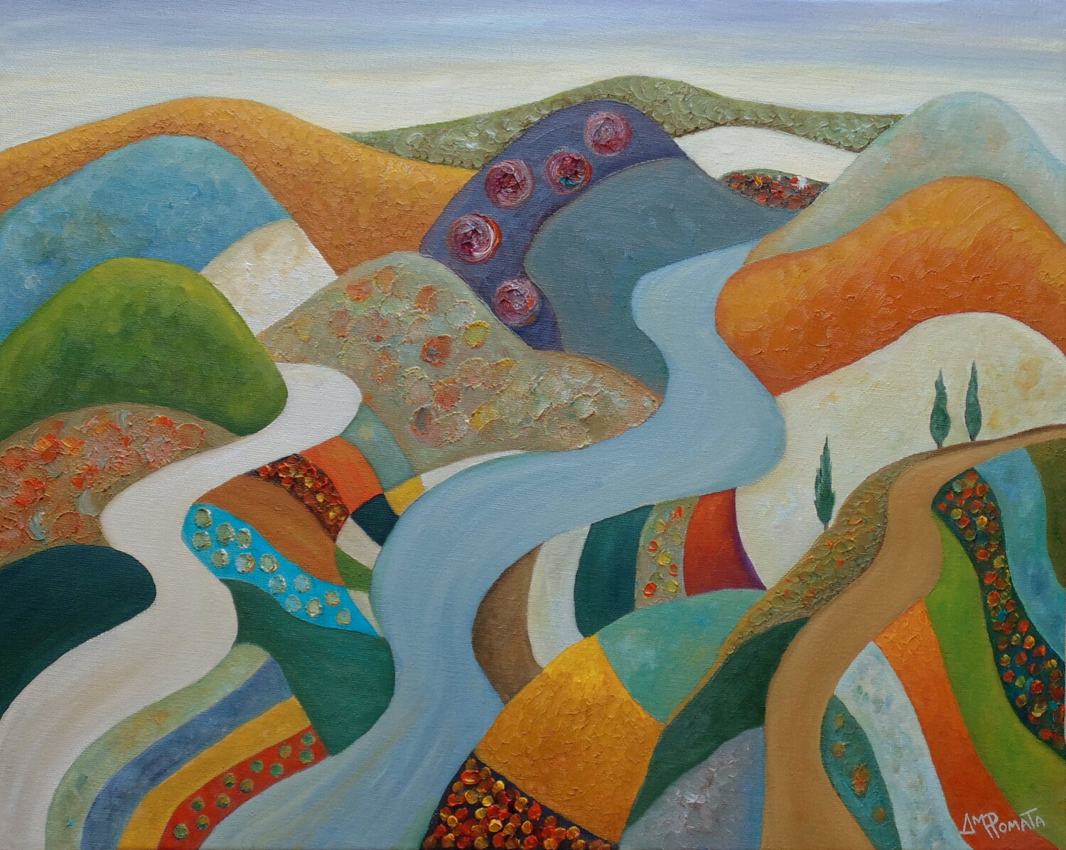 Live And Learn Angeles M. Pomata Original painting for sale