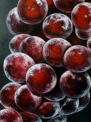 Grapes by Elena Dmitrenko, Painting for Sale on Select
