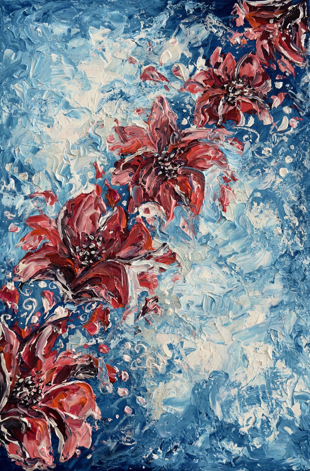 Airiness - Magic Garden Collection Elena Dmitrenko Original painting for sale