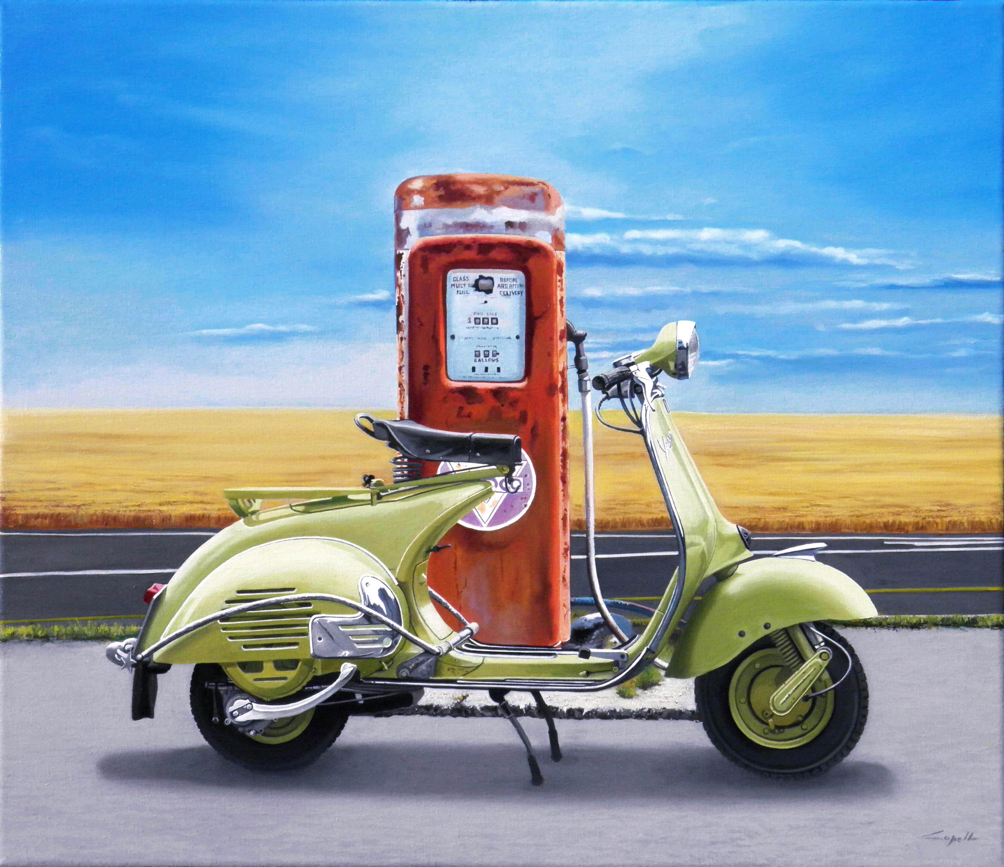 Topic Vespa paintings