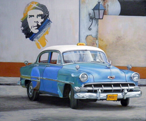 TAXI by Francesco Capello, Painting for Sale on Select
