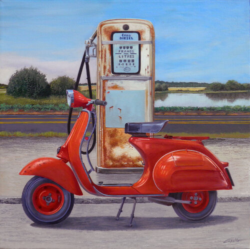 Al vecchio stagno by Francesco Capello, Painting for Sale on Select