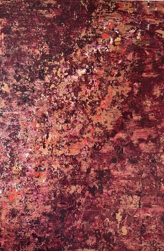 Garnet Mirage by Marella Hesseling, Painting for Sale on Select