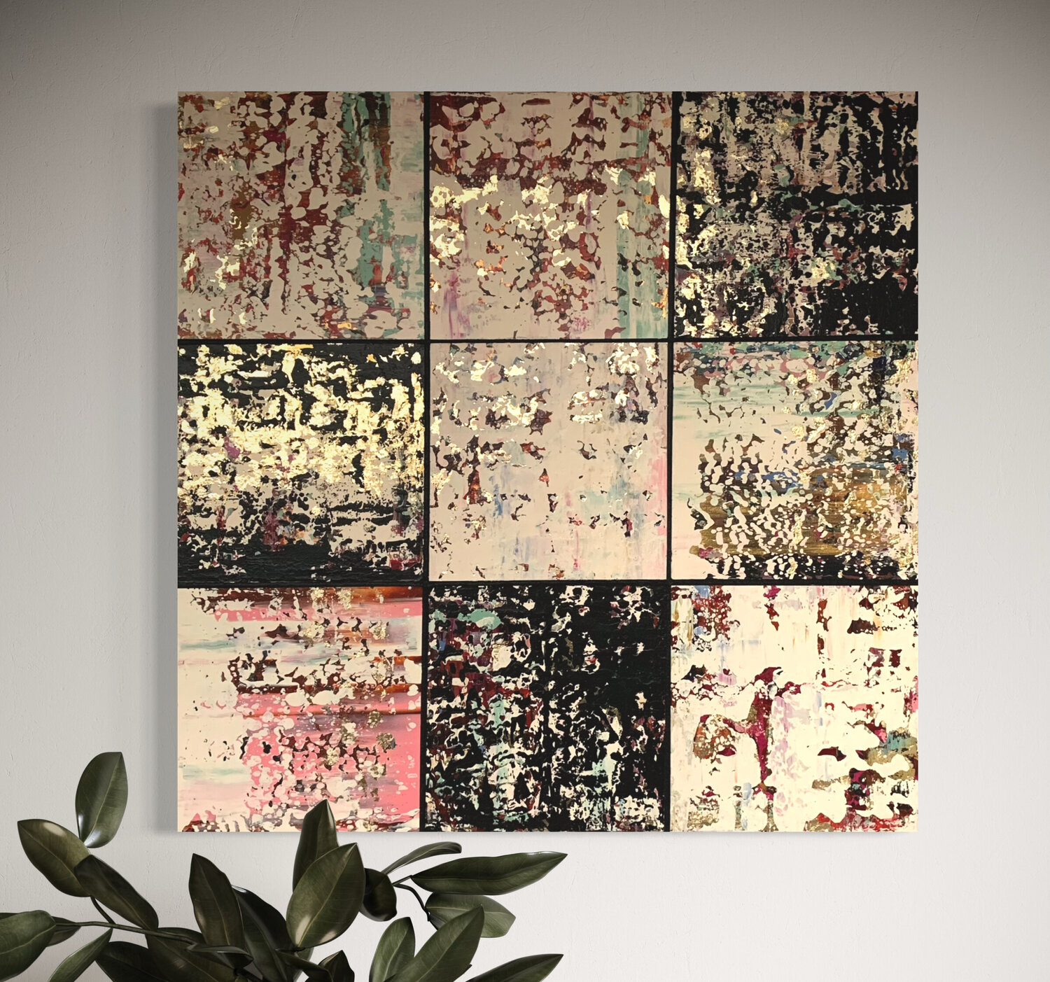Square One Marella Hesseling Original painting for sale