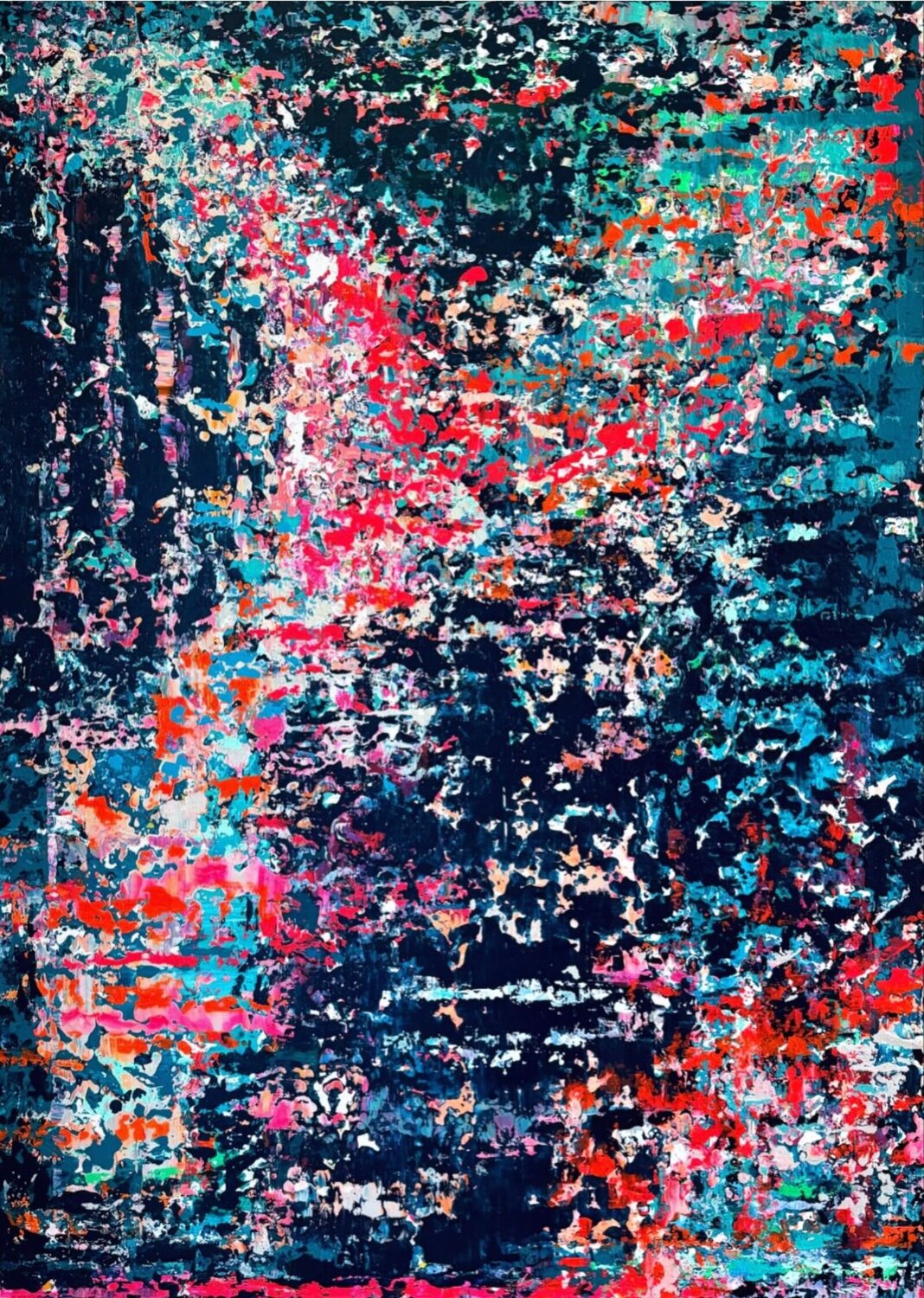 Vibrant Splendor Marella Hesseling Original painting for sale