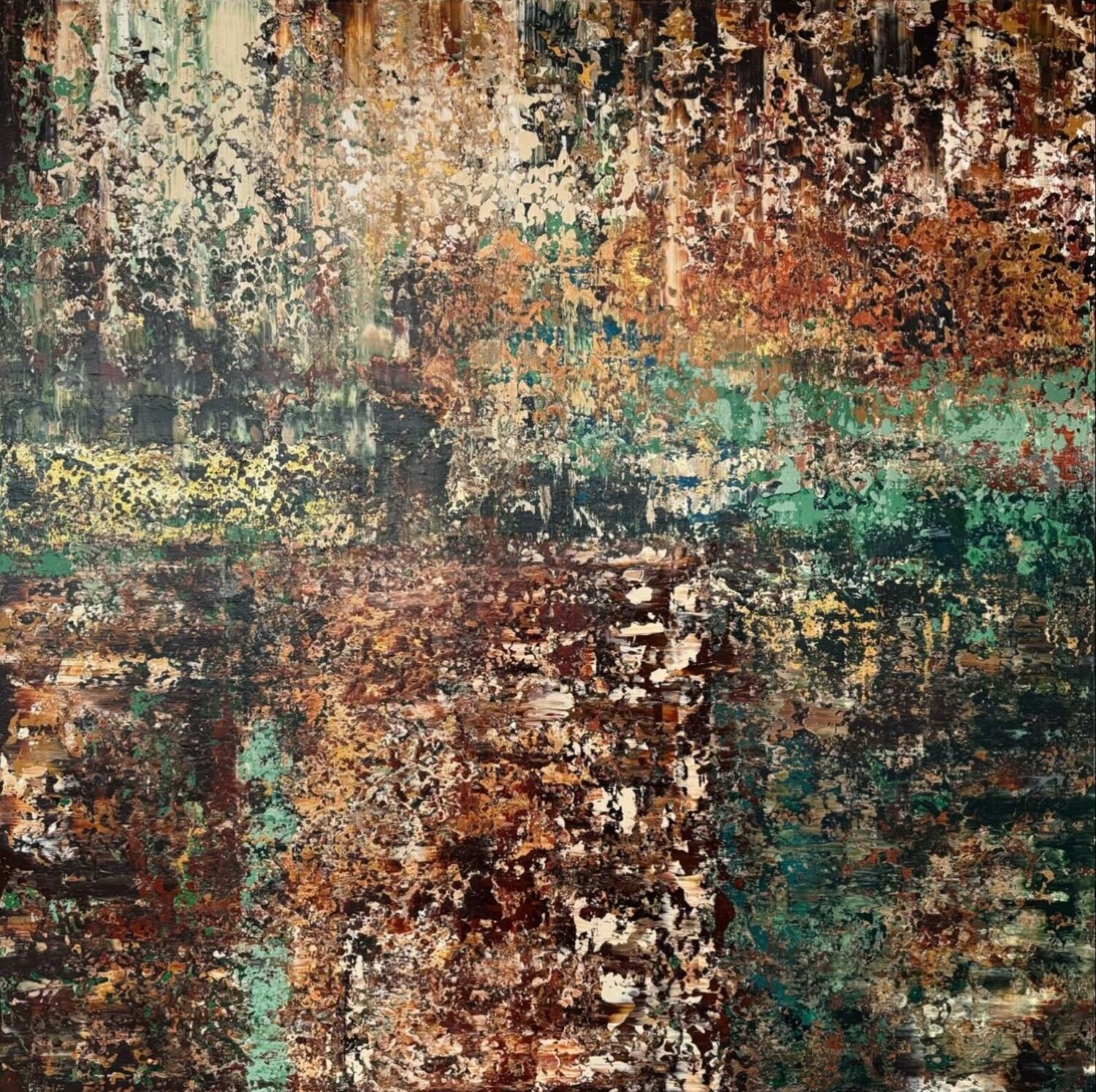 Fall d'Orcia III Marella Hesseling Original painting for sale