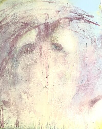 Erinnerung zwischen den Zeiten by Elisabeth Pein, Painting for Sale on Select