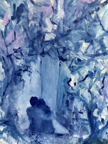 Du und Ich und dein Märchengarten by Elisabeth Pein, Painting for Sale on Select