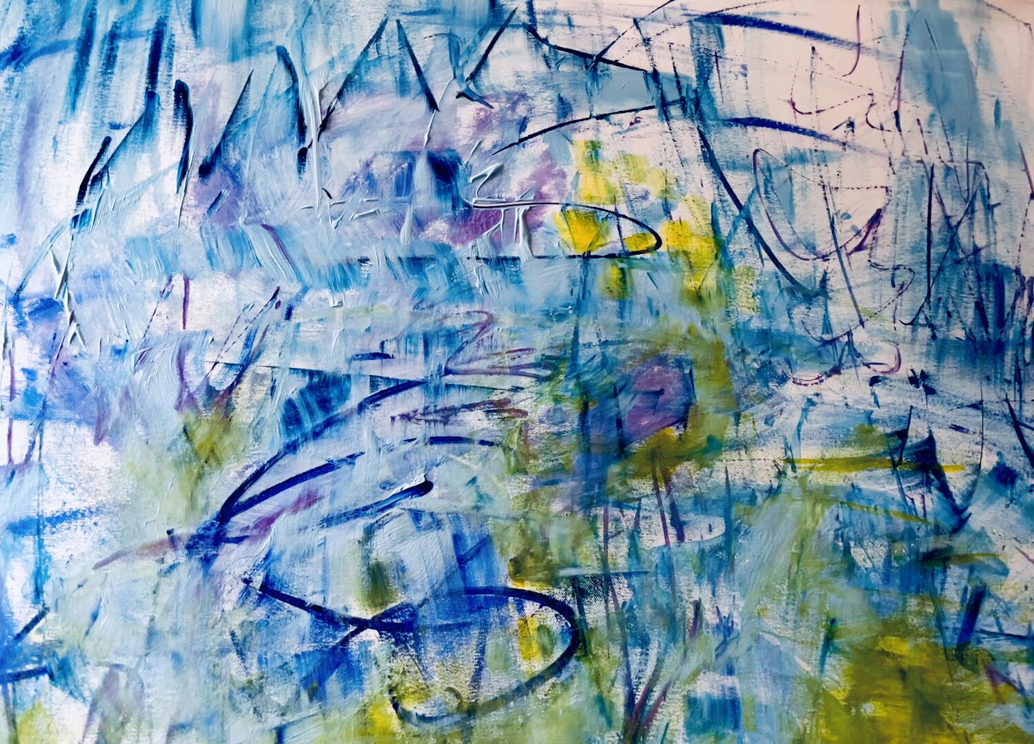 Johann Sebastian Bach :Violinkonzert, e- dur,BWV1042 Elisabeth Pein Original painting for sale