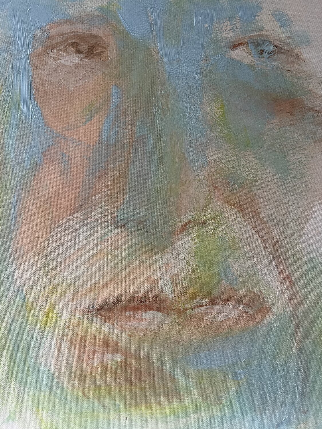 Johann Senastian Bach: Violinkonzert Elisabeth Pein Original painting for sale