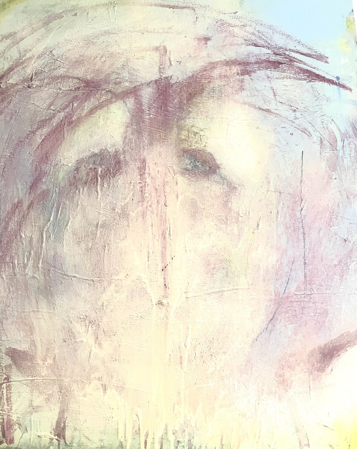 Erinnerung zwischen den Zeiten Elisabeth Pein Original painting for sale