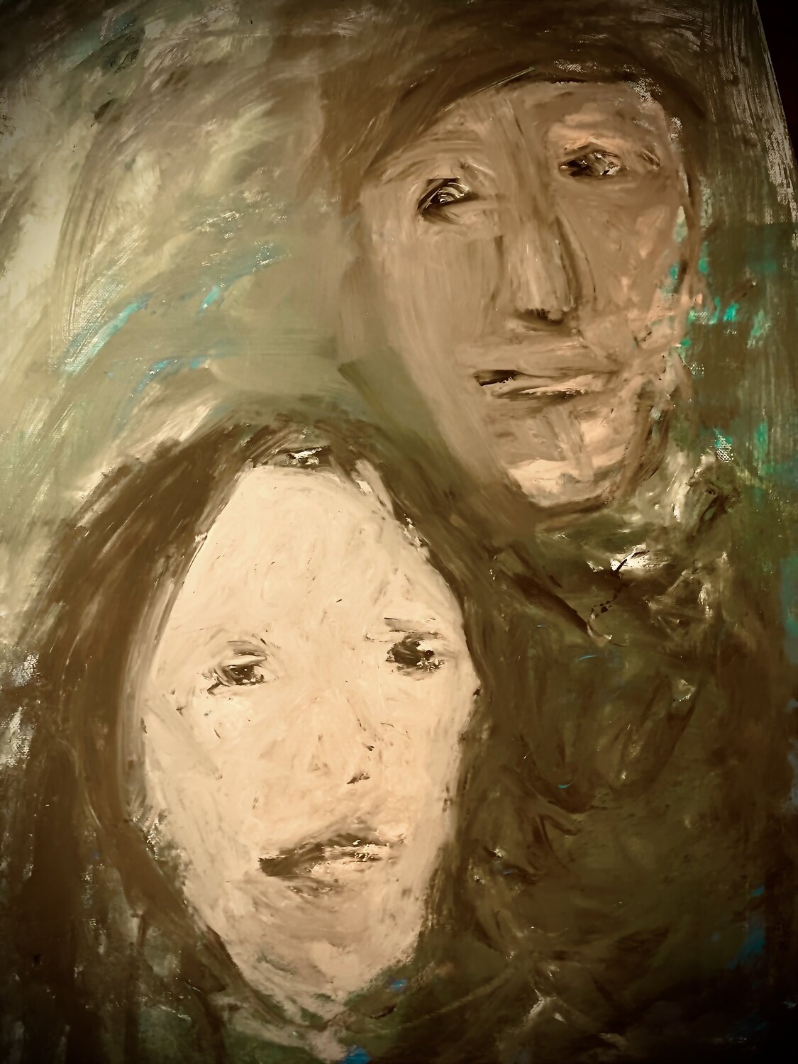 Wo bist du jetzt Elisabeth Pein Original painting for sale