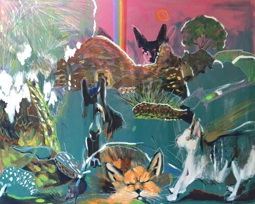 Castelo world by Valeriya Tarasenko, Painting for Sale on Select