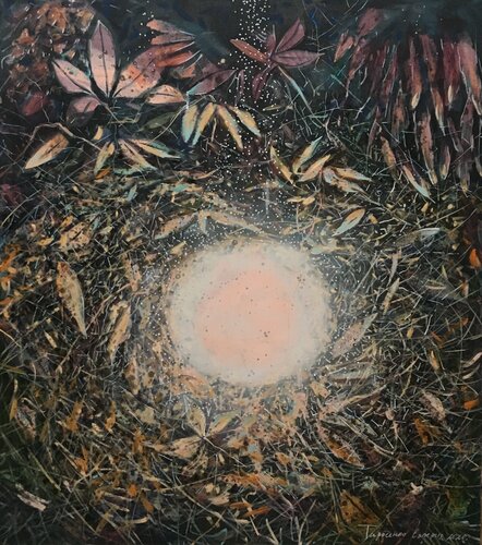 Light in garden by Valeriya Tarasenko, Painting for Sale on Select
