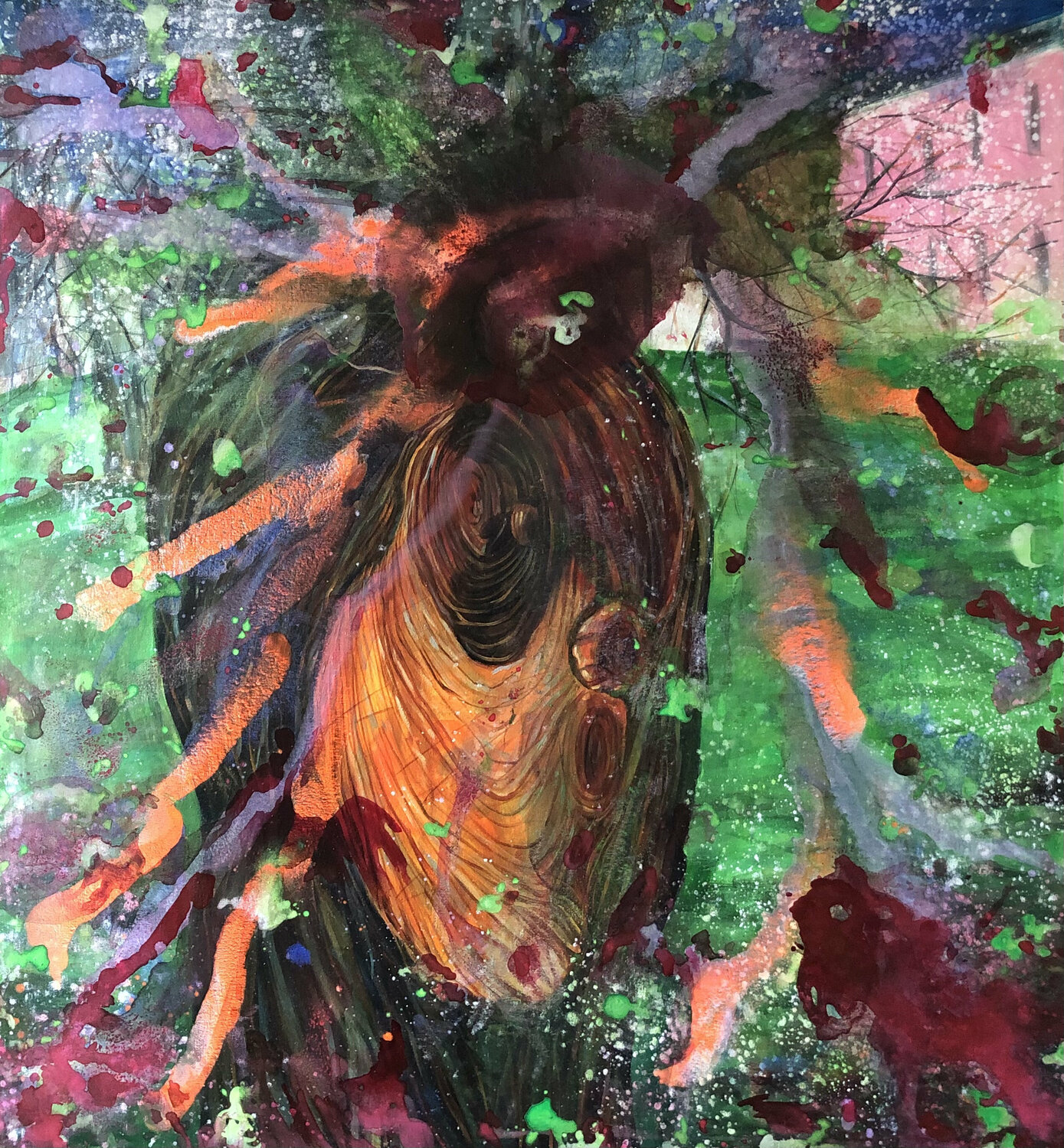 Hollow Valeriya Tarasenko Original painting for sale