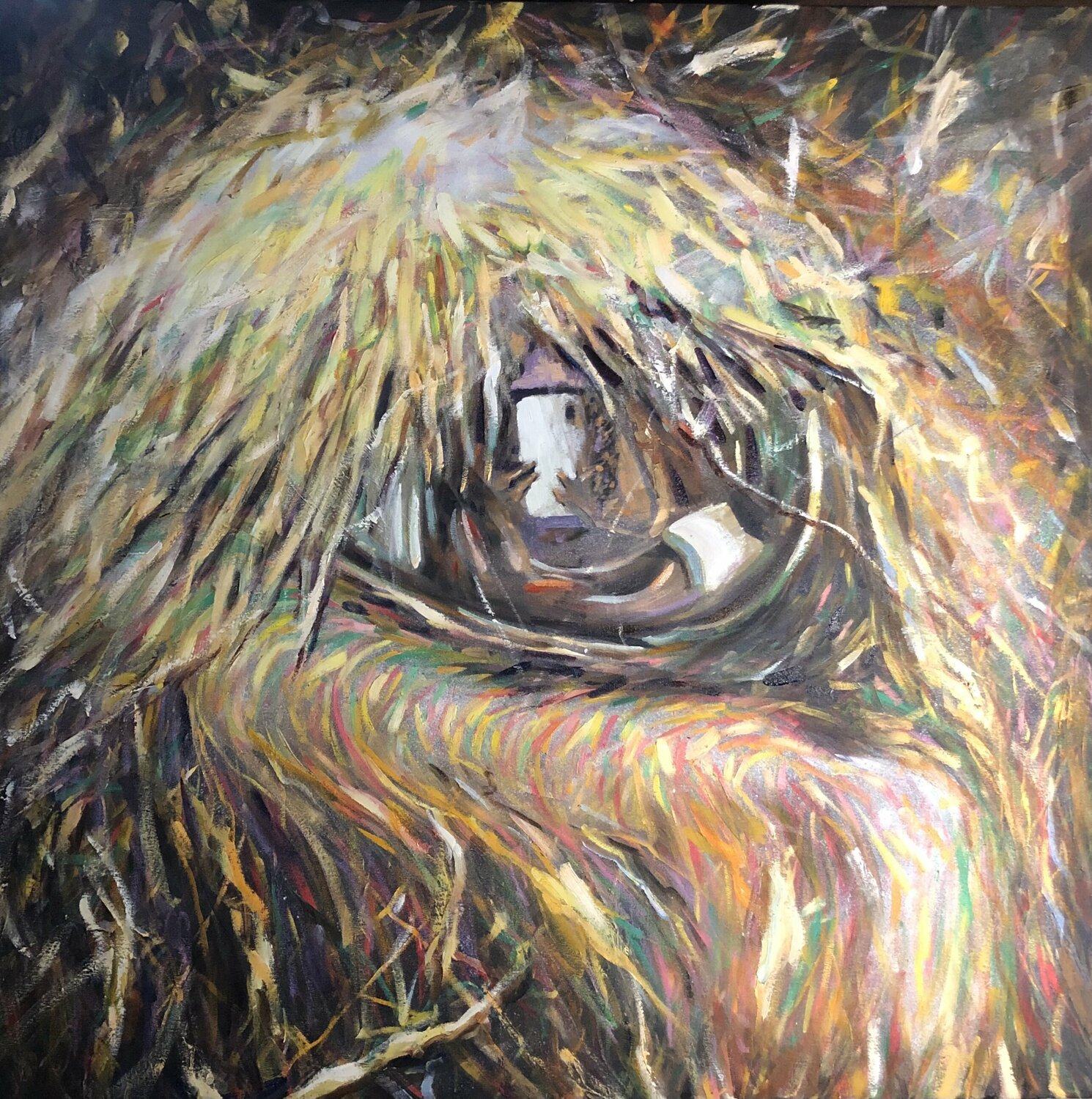In Lukas eye Valeriya Tarasenko Original painting for sale