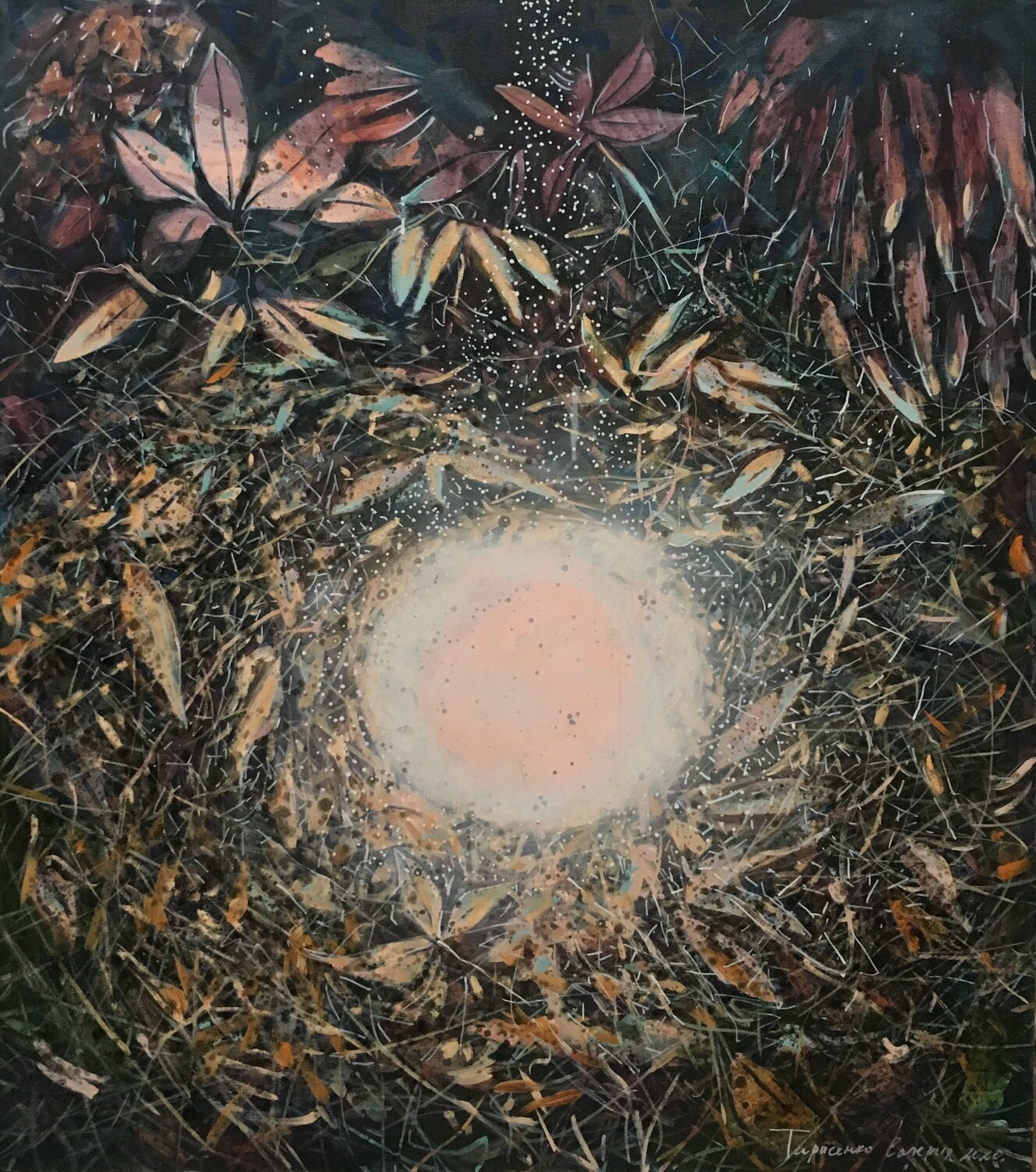 Light in garden Valeriya Tarasenko Original painting for sale