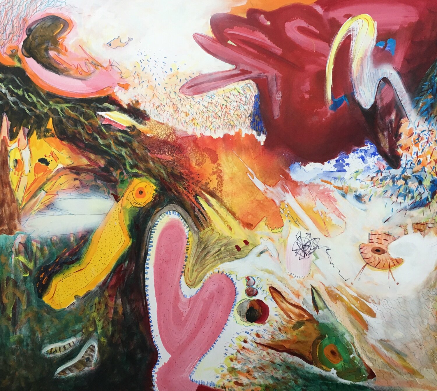 Heart Valeriya Tarasenko Original painting for sale