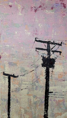 Suburbia II by Jens Fölting, Painting for Sale on Select