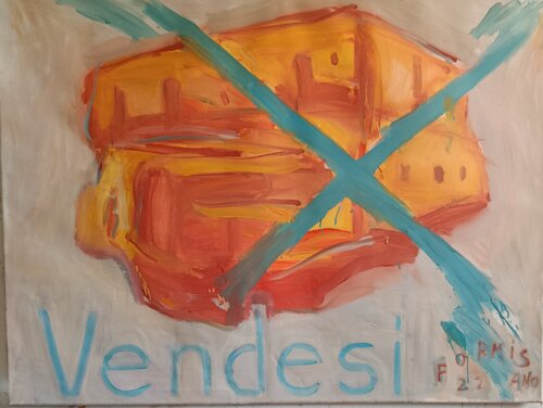 My house for sale by Nello Formisano, Painting for Sale on Select
