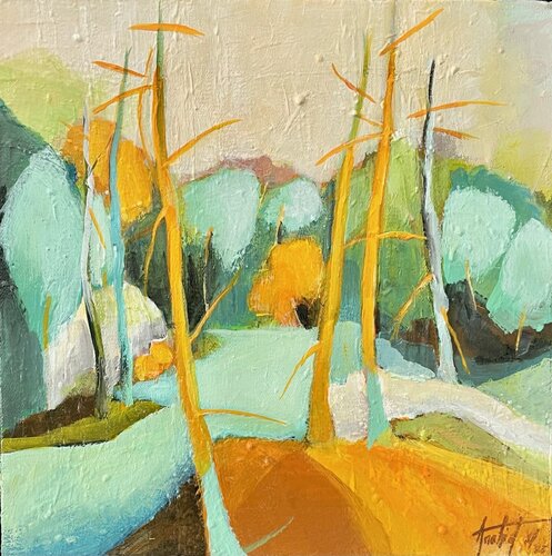 A Ray of Light by Anahid Minatsaghanian, Painting for Sale on Select