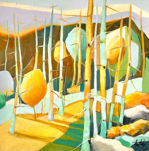 "NEW"  Radiance of Light by Anahid Minatsaghanian, Painting for Sale on Select
