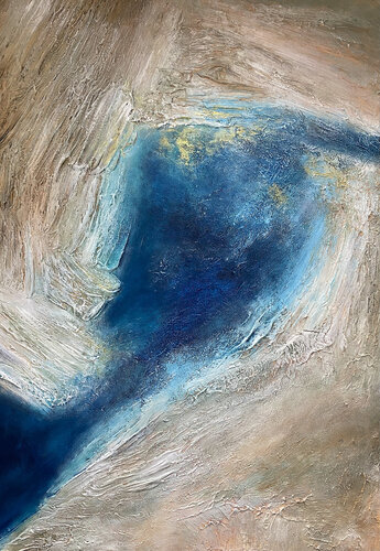 MILOS ISLAND by Alexandra Petropoulou, Painting for Sale on Select
