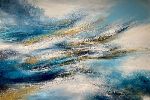VRAHATI by Alexandra Petropoulou, Painting for Sale on Select