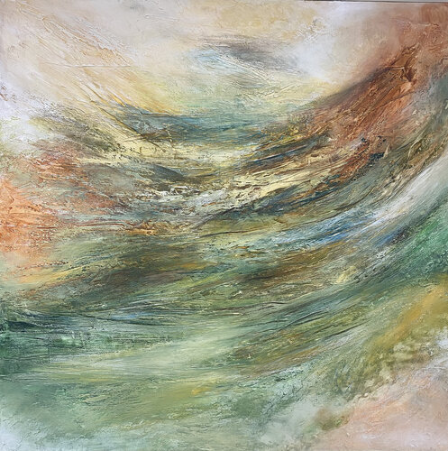 Springtide by Alexandra Petropoulou, Painting for Sale on Select