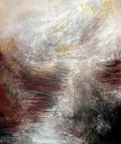 Whispers of Earth by Alexandra Petropoulou, Painting for Sale on Select