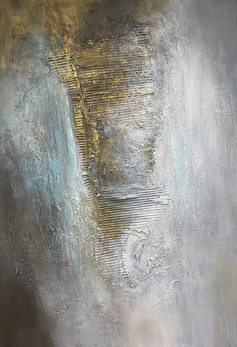 Coastal Serenity by Alexandra Petropoulou, Painting for Sale on Select