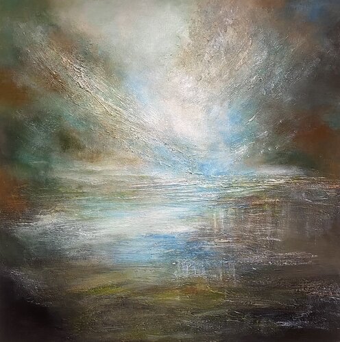 Whispering Path by Alexandra Petropoulou, Painting for Sale on Select
