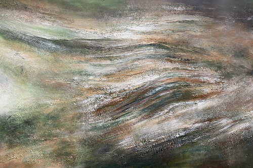 Earth Elements by Alexandra Petropoulou, Painting for Sale on Select