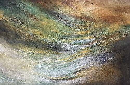 The Living Earth by Alexandra Petropoulou, Painting for Sale on Select