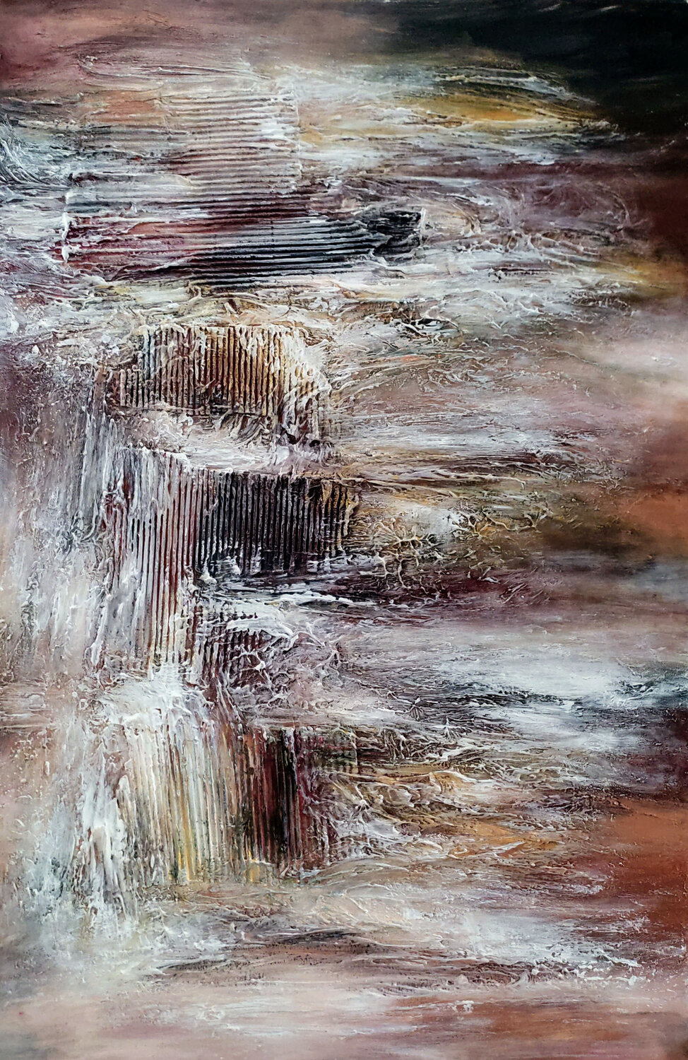 Utopia Alexandra Petropoulou Original painting for sale