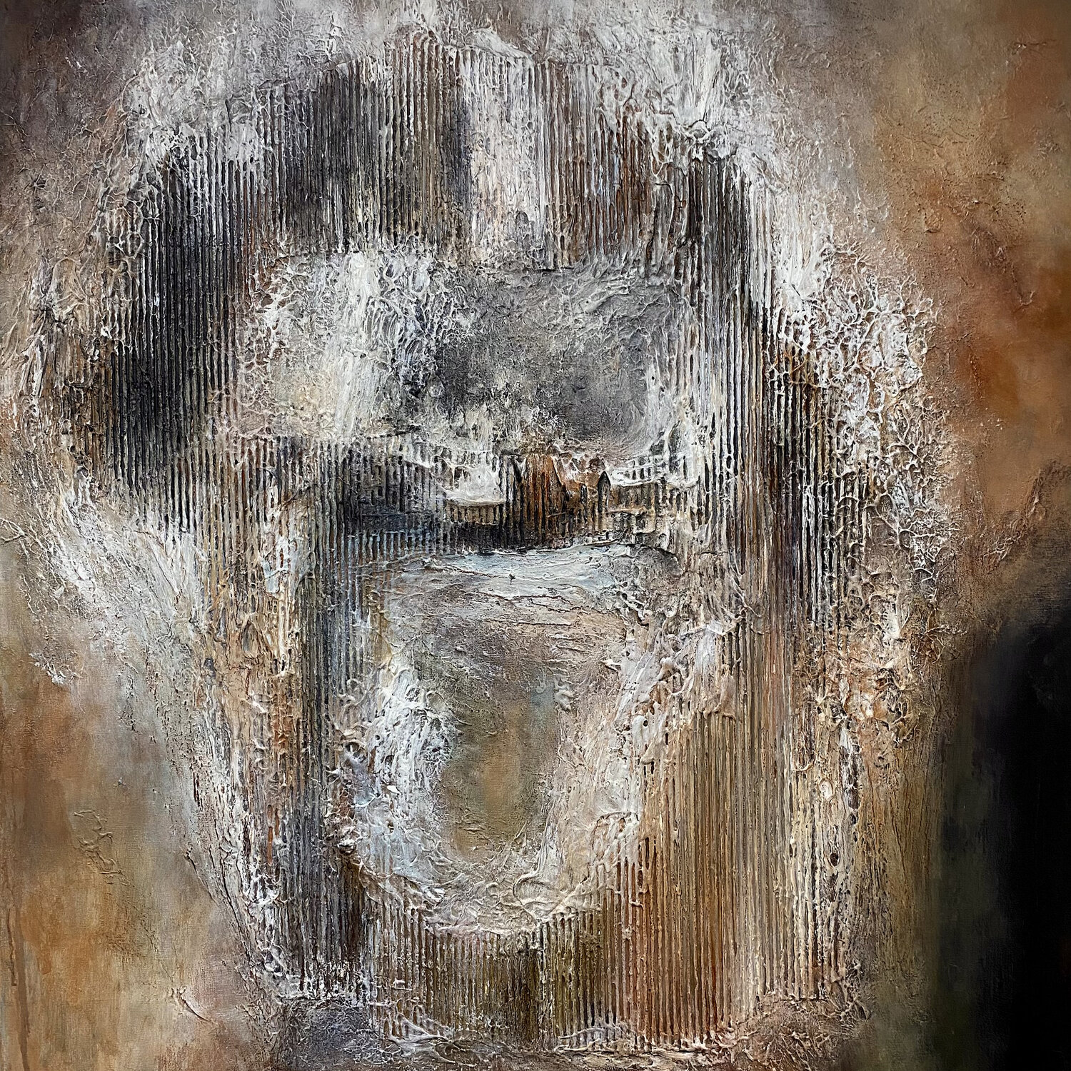 Chaotic Thoughts Alexandra Petropoulou Original painting for sale