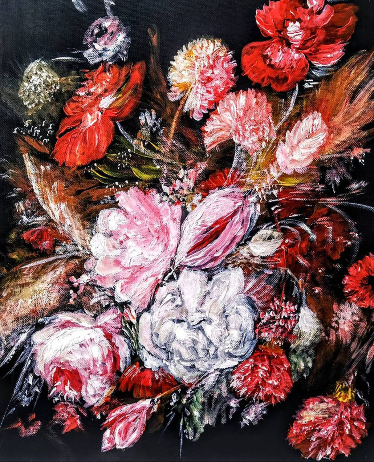 New life Alexandra Petropoulou Original painting for sale