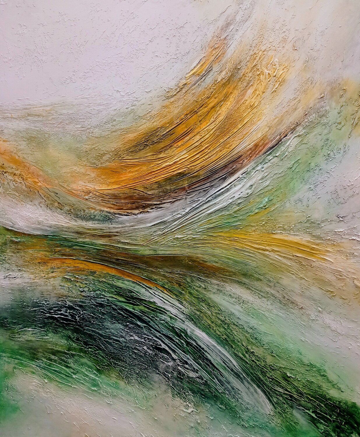 Spring revolution Alexandra Petropoulou Original painting for sale