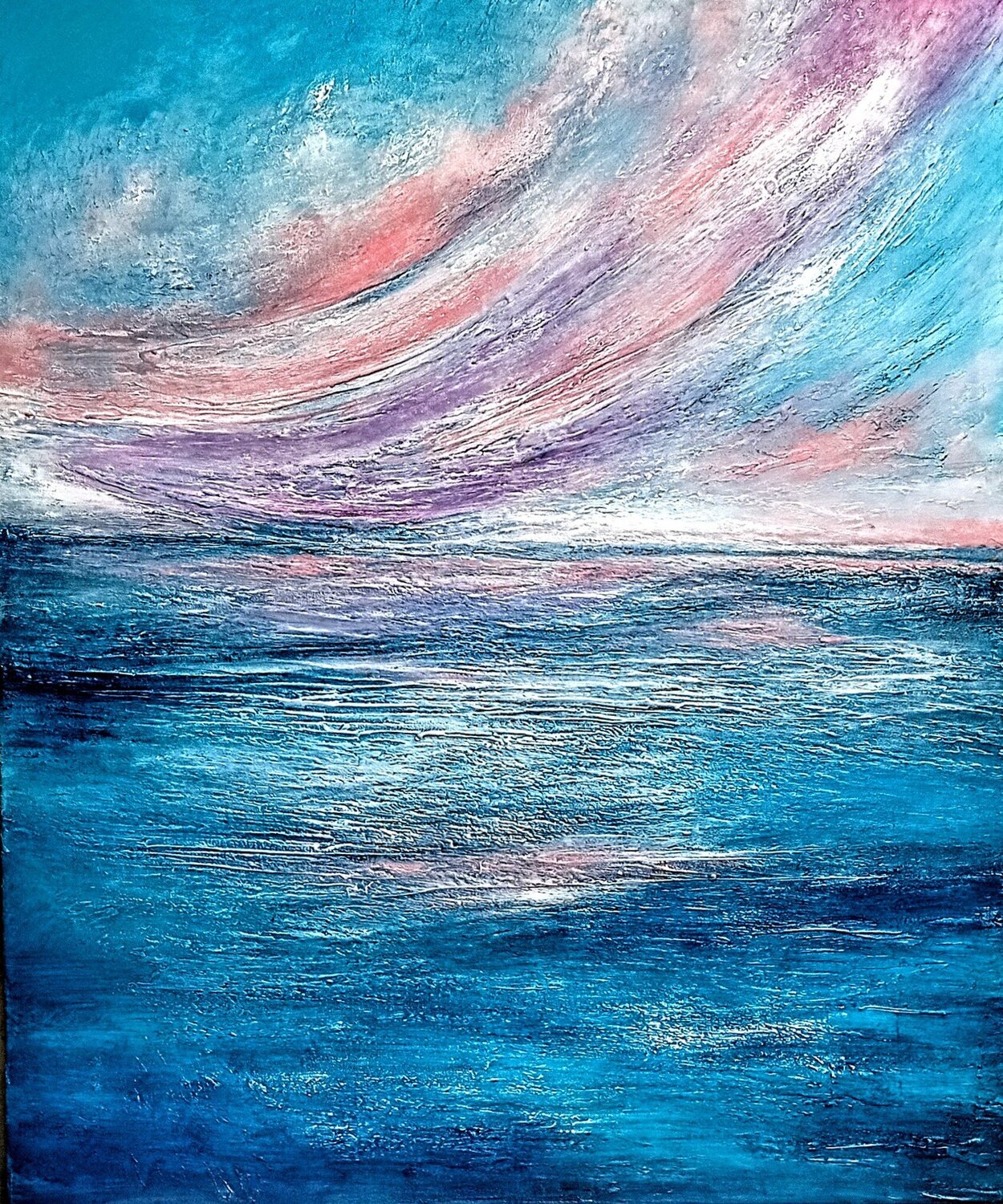 Dreamy Ocean Alexandra Petropoulou Original painting for sale